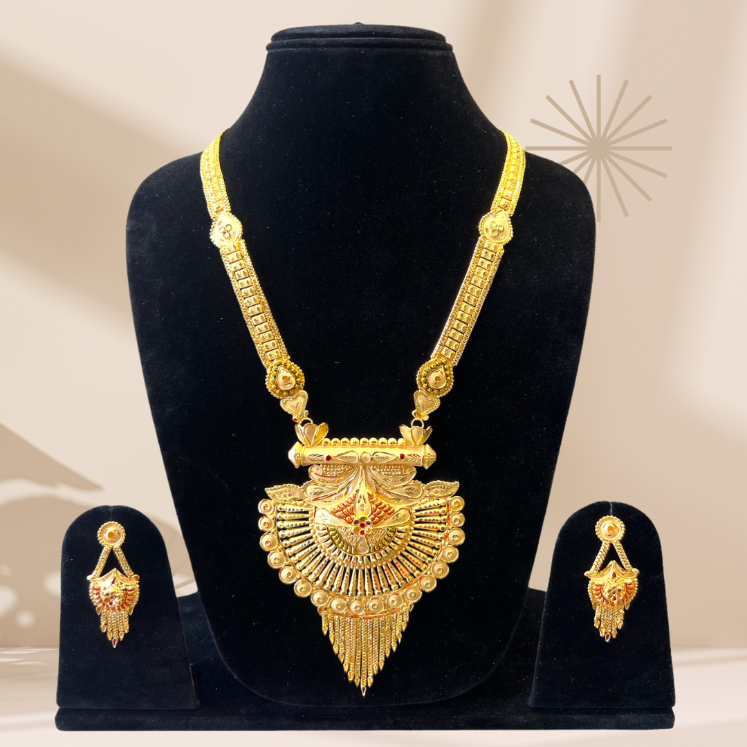 1gm Gold Plated necklace